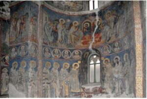 Fresko-slikarstvo, srpska pravoslavna crkva