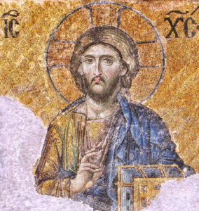 Isus Hrist freska u Aja Sofiji