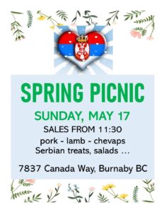 Spring Picnic 2026.