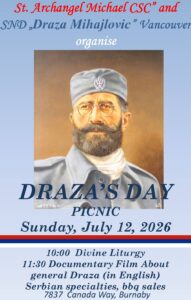 Draza's Day 2026.